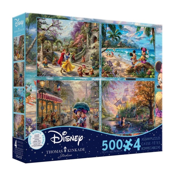 Thomas Kinkade Disney Puzzle - Picture 1 of 7